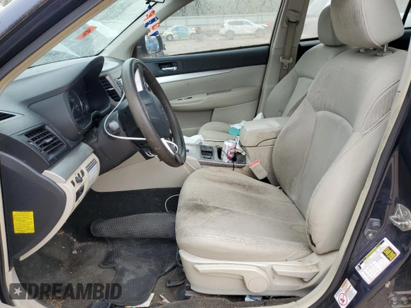 2012 Subaru Legacy 2.5i with VIN 4S3BMBA63C3029491, listed as a Copart auction lot 42426715 with 141,088 mi miles and Salvage Title. Bid and sale history available at carsss.com. Image 7.