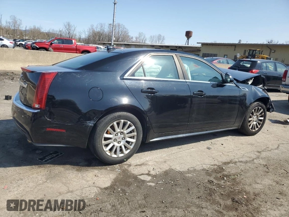 2010 Cadillac CTS Luxury with VIN 1G6DF5EG7A0137332, listed as a Copart auction lot 52984855 with 117,807 mi miles and Salvage Title. Bid and sale history available at carsss.com. Image 3.