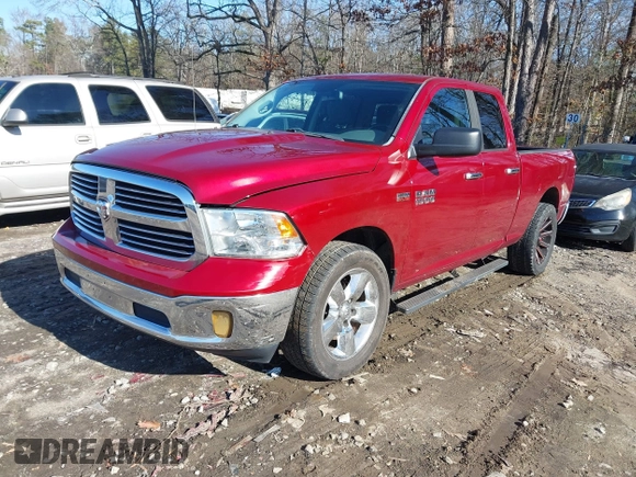 2015 Ram 1500 Big Horn with VIN 1C6RR6GT6FS702943, listed as a IAAI auction lot 41222145 with 145,268 mi miles. Bid and sale history available at carsss.com. Image 16.
