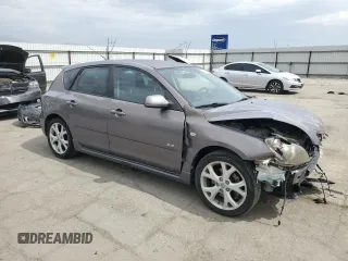 2007 Mazda 3 S Touring z VIN JM1BK344571662713, wystawiony jako Copart lot #59407825 z przebiegiem 107 723 mil mil oraz Szkoda całkowita • Salvage title. Historia ofert i sprzedaży dostępna na DreamBid. Obrazek 4.