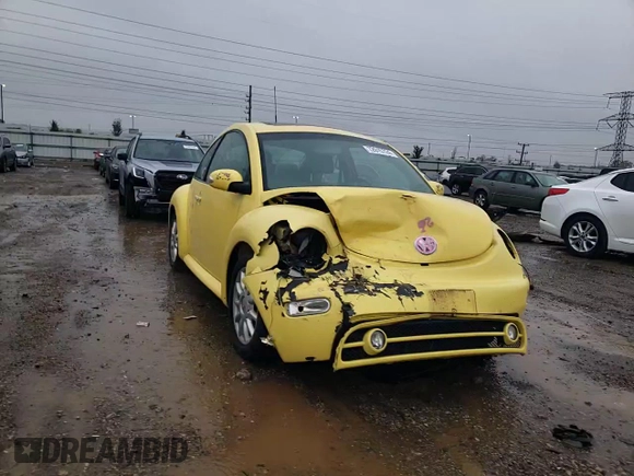 2005 Volkswagen New Beetle Coupe GLS with VIN 3VWCK31C55M409937, listed as a Copart auction lot 72615724 with 63,615 mi miles and Salvage Title. Bid and sale history available at carsss.com. Image 10.
