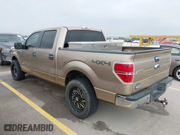 2011 Ford F-150 XLT with VIN 1FTFW1ET6BFB23190, listed as a IAAI auction lot 41862465 with 271,532 mi miles. Bid and sale history available at carsss.com. Image 3.