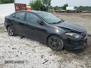 2015 Dodge Dart SXT with VIN 1C3CDFBBXFD309354, listed as a Copart auction lot 57439585 with 139,064 mi miles and Salvage title. Bid and sale history available at DreamBid. Image 4.