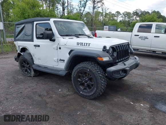 2022 Jeep Wrangler Sport S z VIN 1C4GJXAN9NW124190, wystawiony jako IAAI lot #42027247 z przebiegiem 8 376 mil mil oraz . Historia ofert i sprzedaży dostępna na DreamBid. Obrazek 1.
