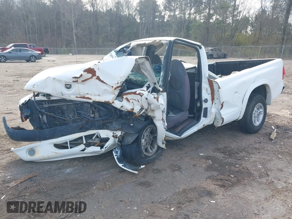1998 Dodge Dakota SLT with VIN 1B7FL26X1WS716727, listed as a IAAI auction lot 41748963 with 1 mi miles. Bid and sale history available at carsss.com. Image 2.