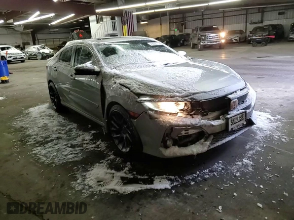 2018 Honda Civic Si with VIN 2HGFC1E56JH705069, listed as a Copart auction lot 45688515 with 134,264 mi miles and Salvage Title. Bid and sale history available at DreamBid. Image 10.