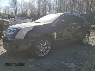 2014 Cadillac SRX Premium Collection z VIN 3GYFNDE30ES577563, wystawiony jako Copart lot #48558995 z przebiegiem 76 947 mil mil oraz Szkoda całkowita • Salvage title. Historia ofert i sprzedaży dostępna na DreamBid. Obrazek 1.