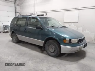 1997 Mercury Villager GS z VIN 4M2DV1112VDJ15029, wystawiony jako IAAI lot #42021630 z przebiegiem 156 107 mil mil oraz . Historia ofert i sprzedaży dostępna na DreamBid. Obrazek 1.