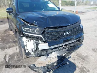 2023 Kia Sorento X-Line SX Prestige with VIN 5XYRKDLF2PG245301, listed as a IAAI auction lot 41667117 with 9,373 mi miles. Bid and sale history available at carsss.com. Image 6.