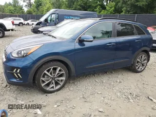 2022 Kia Niro Touring SE with VIN KNDCC3LC3N5536771, listed as a Copart auction lot 59020314 with 33,840 mi miles and Salvage Title. Bid and sale history available at carsss.com. Image 1.