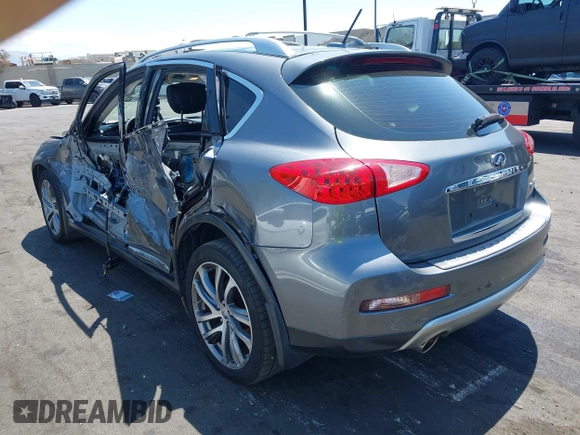 2016 Infiniti QX50 z VIN JN1BJ0RP6GM230993, wystawiony jako IAAI lot #42121546 z przebiegiem 118 406 mil mil oraz . Historia ofert i sprzedaży dostępna na DreamBid. Obrazek 3.