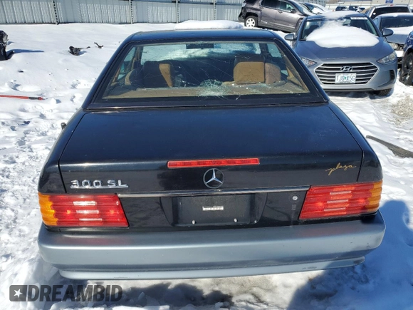 1991 Mercedes-Benz 300 with VIN WDBFA61E7MF020011, listed as a Copart auction lot 84235894 with Not Provided miles and Salvage Title. Bid and sale history available at DreamBid. Image 6.