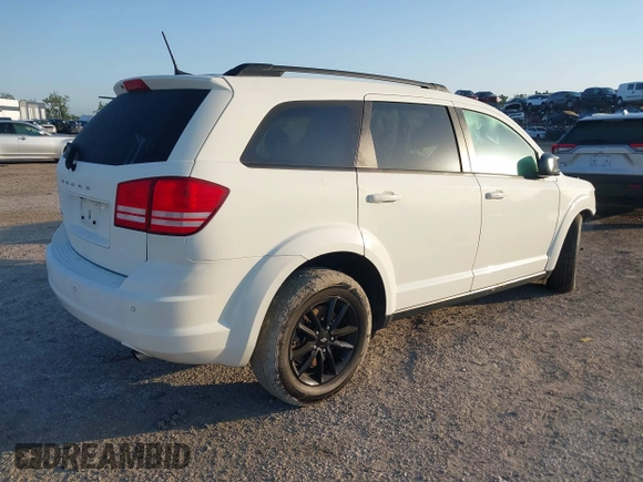 2020 Dodge Journey SE Value with VIN 3C4PDCAB9LT268055, listed as a IAAI auction lot 41999839 with 43,507 mi miles and . Bid and sale history available at carsss.com. Image 4.