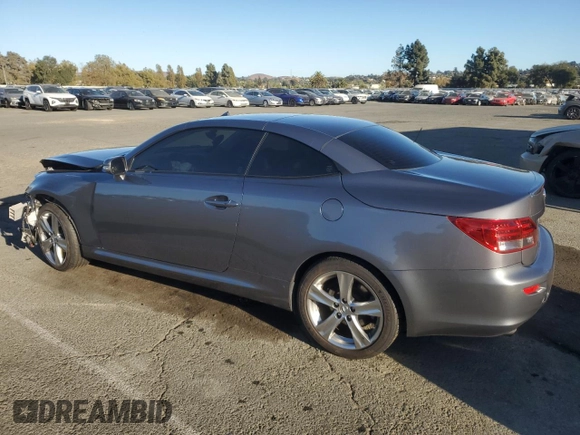2012 Lexus IS 250 C с VIN JTHFF2C28C2523159, выставлен на аукционе Copart как лот 77195204 с пробегом Не указан миль и Списание • Salvage title. История ставок и продаж доступна на DreamBid. Изображение 2.