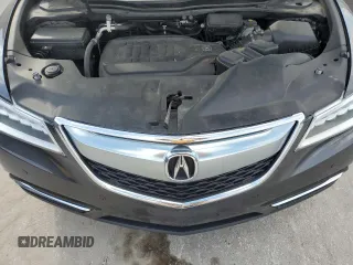 2014 Acura MDX Advance with VIN 5FRYD3H80EB012241, listed as a Copart auction lot 46045765 with 88,888 mi miles and Salvage title. Bid and sale history available at DreamBid. Image 12.