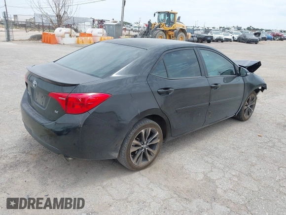 2017 Toyota Corolla L with VIN 2T1BURHE4HC843864, listed as a IAAI auction lot 42274808 with 106,371 mi miles and . Bid and sale history available at DreamBid. Image 4.