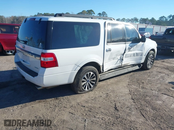 2015 Ford Expedition EL XLT with VIN 1FMJK1HT3FEF14659, listed as a IAAI auction lot 41690293 with 179,725 mi miles. Bid and sale history available at carsss.com. Image 4.