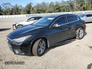 2018 Infiniti QX30 Luxury z VIN SJKCH5CP7JA053928, wystawiony jako Copart lot #84710794 z przebiegiem 139 206 mil mil oraz Nie do naprawy • Non repairable. Historia ofert i sprzedaży dostępna na DreamBid. Obrazek 1.