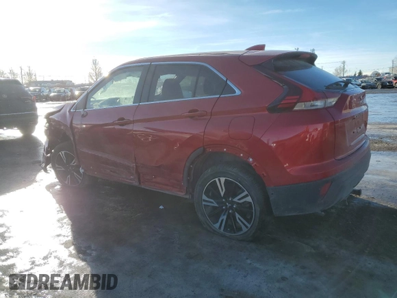 2023 Mitsubishi Eclipse Cross ES z VIN JA4ATUAA7PZ604123, wystawiony jako Copart lot #89009635 z przebiegiem 26 529 mil mil oraz Szkoda całkowita • Salvage title. Historia ofert i sprzedaży dostępna na DreamBid. Obrazek 2.