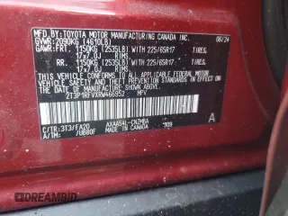 2024 Toyota RAV4 XLE with VIN 2T3P1RFVXRW466952, listed as a Copart auction lot 53199425 with 9,429 mi miles and Salvage Title. Bid and sale history available at carsss.com. Image 13.