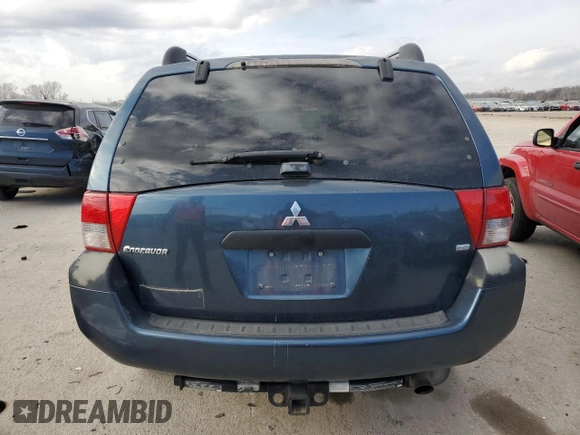 2005 Mitsubishi Endeavor LS with VIN 4A4MM21S95E037388, listed as a Copart auction lot 84843244 with 151,631 mi miles and Salvage Title. Bid and sale history available at carsss.com. Image 6.