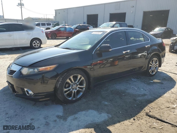 2013 Acura TSX with VIN JH4CU2F44DC000237, listed as a Copart auction lot 46850665 with 155,897 mi miles and Salvage Title. Bid and sale history available at carsss.com. Image 1.