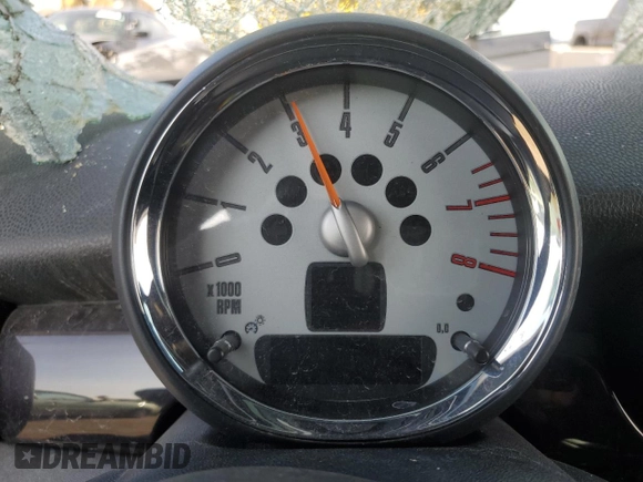2009 MINI Hardtop S with VIN WMWMF73599TT94509, listed as a Copart auction lot 53495645 with Not provided miles and Salvage title. Bid and sale history available at DreamBid. Image 9.