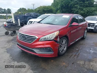 2015 Hyundai Sonata Sport z VIN 5NPE34AB6FH231128, wystawiony jako IAAI lot #42356554 z przebiegiem 177 296 mil mil oraz . Historia ofert i sprzedaży dostępna na DreamBid. Obrazek 17.