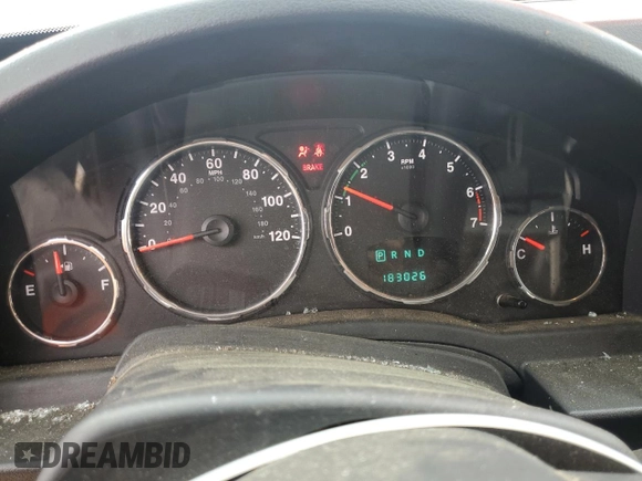 2012 Jeep Liberty Sport with VIN 1C4PJLAK0CW213769, listed as a Copart auction lot 51565135 with 183,026 mi miles and Salvage Title. Bid and sale history available at carsss.com. Image 9.