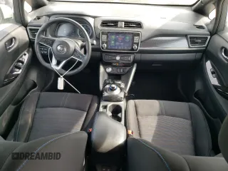 2022 Nissan LEAF SV with VIN 1N4AZ1CV1NC563433, listed as a Copart auction lot 54656955 with 10,604 mi miles and Salvage Title. Bid and sale history available at DreamBid. Image 8.