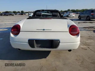2002 Ford Thunderbird Hardtop Premium z VIN 1FAHP60A52Y115214, wystawiony jako Copart lot #70801894 z przebiegiem Nie podano mil oraz Szkoda całkowita • Salvage title. Historia ofert i sprzedaży dostępna na DreamBid. Obrazek 6.