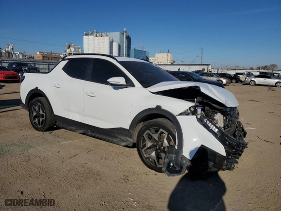 2022 Hyundai Santa Cruz Limited with VIN 5NTJEDAFXNH037259, listed as a Copart auction lot 82556644 with 23,668 mi miles and Salvage Title. Bid and sale history available at carsss.com. Image 4.
