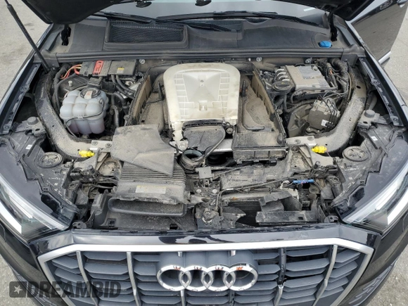 2021 Audi Q7 Premium with VIN WA1AXAF76MD016948, listed as a Copart auction lot 50158175 with 55,868 mi miles and Salvage title. Bid and sale history available at DreamBid. Image 12.
