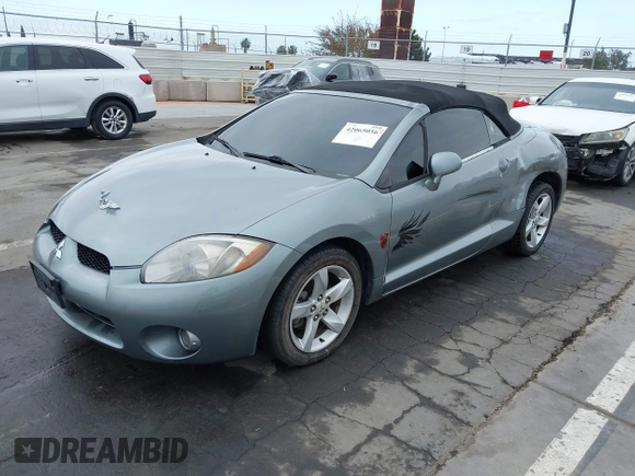 2007 Mitsubishi Eclipse GS with VIN 4A3AL25F77E010412, listed as a IAAI auction lot 42065056 with 178,380 mi miles and . Bid and sale history available at DreamBid. Image 2.