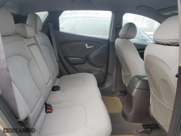 2010 Hyundai Tucson GLS with VIN KM8JT3AC1AU013660, listed as a Copart auction lot 43033645 with 159,537 mi miles and Salvage Title. Bid and sale history available at carsss.com. Image 11.