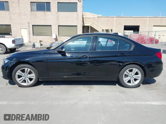2016 BMW 3 Series 328i with VIN WBA8E9G51GNU28292, listed as a IAAI auction lot 42076233 with 43,758 mi miles. Bid and sale history available at carsss.com. Image 14.