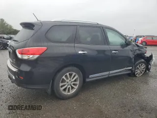 2015 Nissan Pathfinder SL with VIN 5N1AR2MM0FC632664, listed as a Copart auction lot 57969765 with 72,975 mi miles and Salvage title. Bid and sale history available at DreamBid. Image 3.