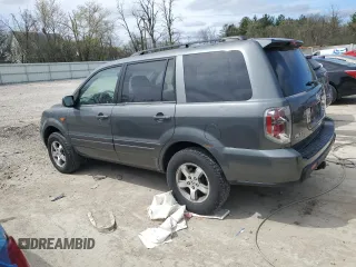 2008 Honda Pilot EX-L with VIN 5FNYF18598B017593, listed as a Copart auction lot 54671415 with 217,881 mi miles and Non Repairable. Bid and sale history available at DreamBid. Image 2.