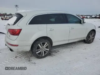 2014 Audi Q7 3.0T Premium Plus with VIN WA1LGAFE5ED010082, listed as a Copart auction lot 45519515 with 129,781 mi miles and Salvage Title. Bid and sale history available at carsss.com. Image 3.