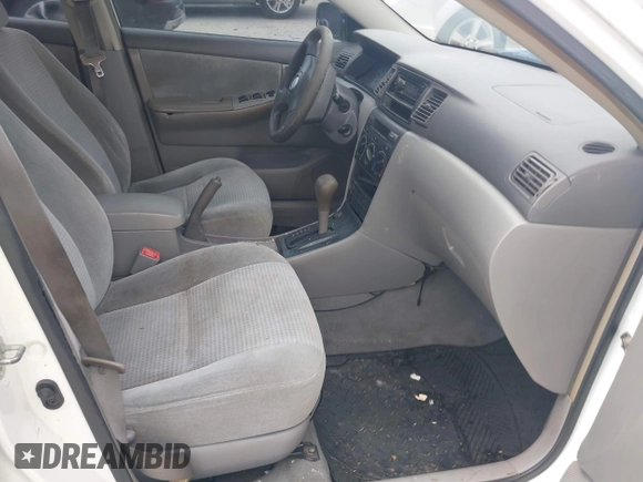 2005 Toyota Corolla CE with VIN 2T1BR32E25C347948, listed as a IAAI auction lot 42104291 with 167,699 mi miles and . Bid and sale history available at DreamBid. Image 5.