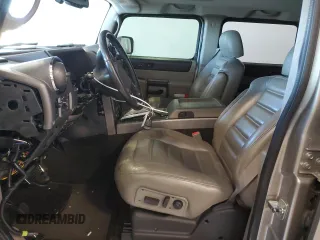 2003 Hummer H2 with VIN 5GRGN23U73H142618, listed as a Copart auction lot 89116505 with 28,597 mi miles and Salvage Title. Bid and sale history available at carsss.com. Image 7.