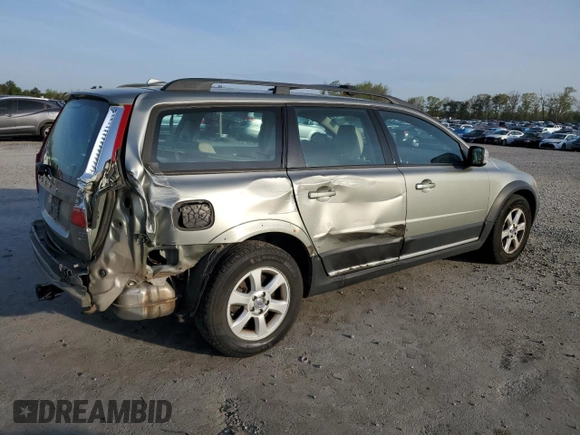 2008 Volvo XC70 with VIN YV4BZ982381039094, listed as a Copart auction lot 53694375 with 138,755 mi miles and Salvage Title. Bid and sale history available at carsss.com. Image 3.