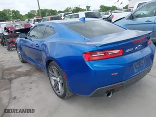 2016 Chevrolet Camaro 2LT with VIN 1G1FD1RS0G0139038, listed as a IAAI auction lot 41888250 with 101,864 mi miles. Bid and sale history available at carsss.com. Image 3.