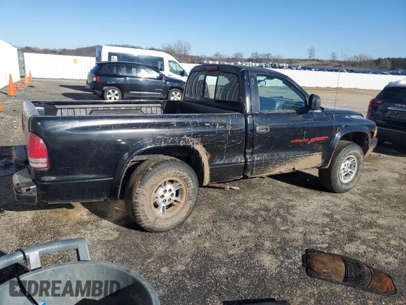 1997 Dodge Dakota z VIN 1B7GG26Y3VS174739, wystawiony jako Copart lot #49969395 z przebiegiem 226 942 mil mil oraz Nie do naprawy • Non repairable. Historia ofert i sprzedaży dostępna na DreamBid. Obrazek 3.