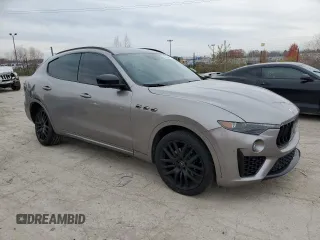 2021 Maserati Levante GranSport with VIN ZN661XUS7MX359594, listed as a Copart auction lot 82664484 with 0 mi miles and Salvage Title. Bid and sale history available at carsss.com. Image 4.