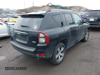 2016 Jeep Compass High Altitude Edition with VIN 1C4NJDEB4GD695249, listed as a IAAI auction lot 42030142 with 155,849 mi miles. Bid and sale history available at carsss.com. Image 4.