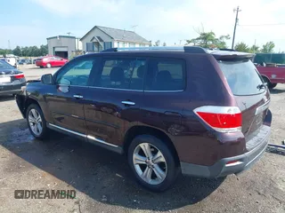 2012 Toyota Highlander Limited with VIN 5TDDK3EHXCS109370, listed as a IAAI auction lot 42603995 with 170,264 mi miles and . Bid and sale history available at DreamBid. Image 3.