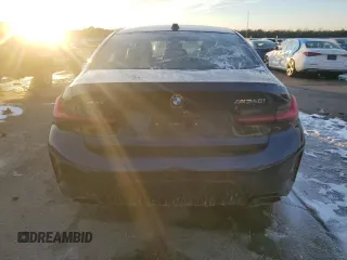2024 BMW 3 Series M340i xDrive with VIN 3MW49FF08R8E47970, listed as a Copart auction lot 89116745 with 7,898 mi miles and Salvage Title. Bid and sale history available at carsss.com. Image 6.