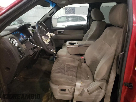 2010 Ford F-150 XL with VIN 1FTFX1EV4AKE10502, listed as a Copart auction lot 48208995 with 162,801 mi miles and Non repairable. Bid and sale history available at DreamBid. Image 7.