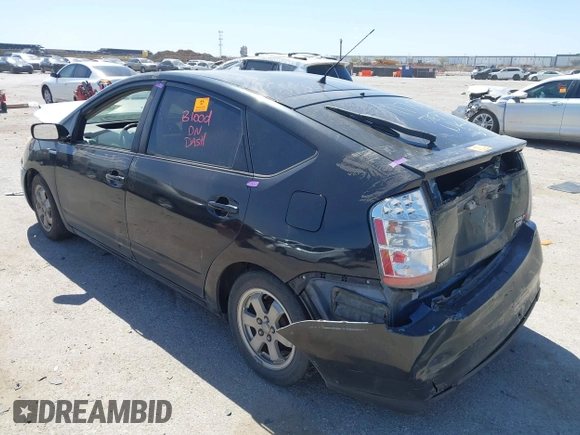 2006 Toyota Prius with VIN JTDKB20U167060158, listed as a IAAI auction lot 41833528 with 1 mi miles. Bid and sale history available at carsss.com. Image 3.